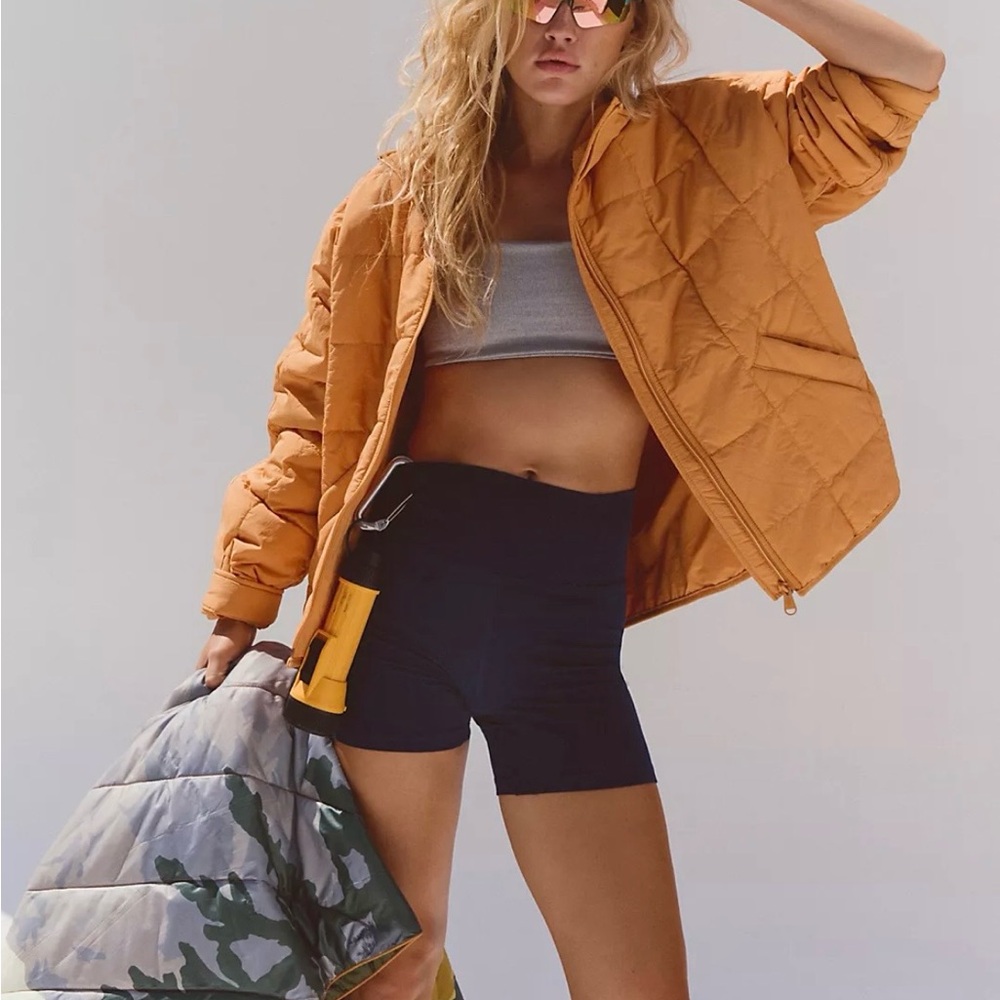 We the Free/ Free People Movement Pippa Packable Puffer Jacket Dark Orange XS